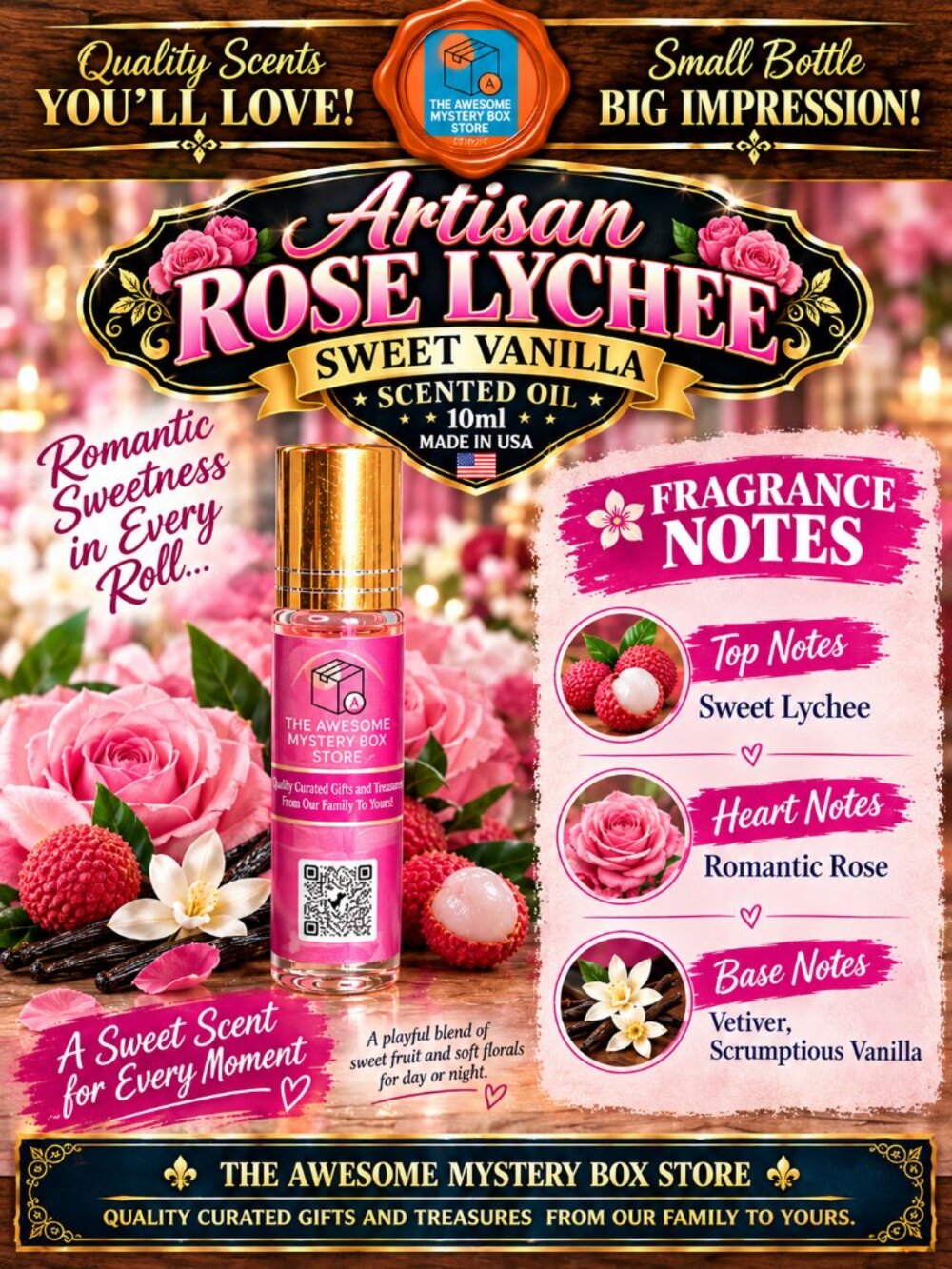 Scented Oil Glass Roll On Via 10ml Pick Your Scent 🌟🏆BEST IN Coastal Cool🏆🌟 - Picture 17 of 17
